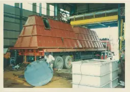1980年11月 福島県内 生コン工場設備製作
