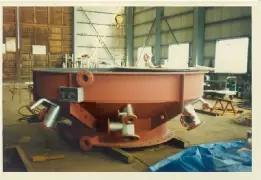 1985年9月 プラント向け焼却炉製作製作